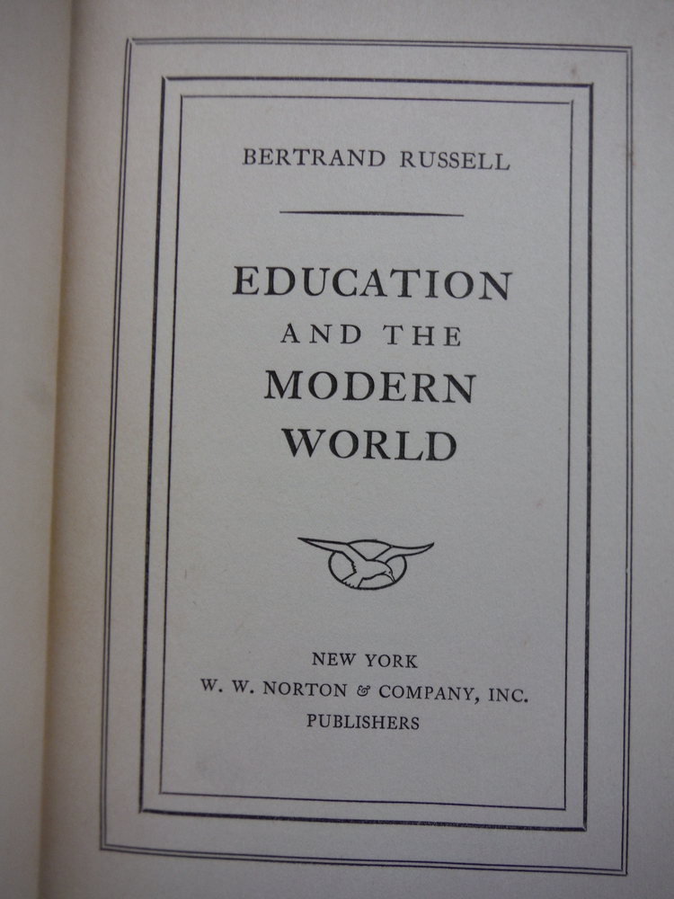 Image 1 of Education and the Modern World