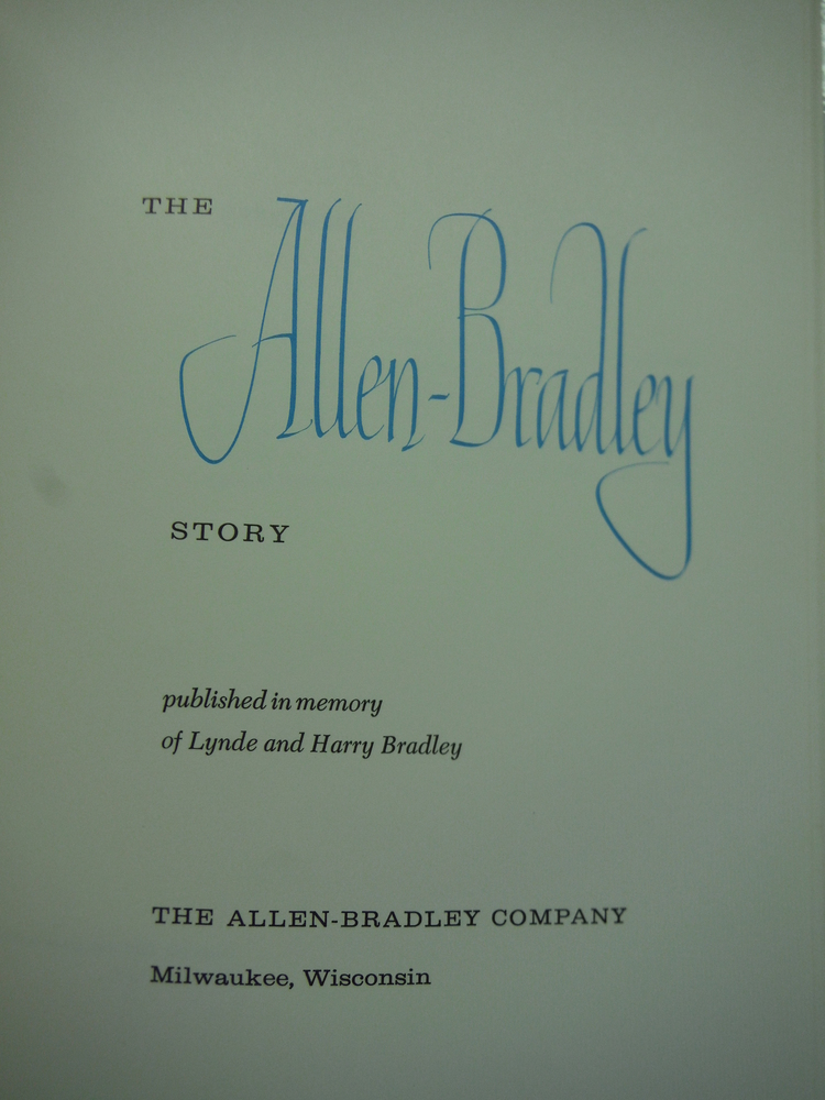 Image 2 of The Allen-Bradley Story