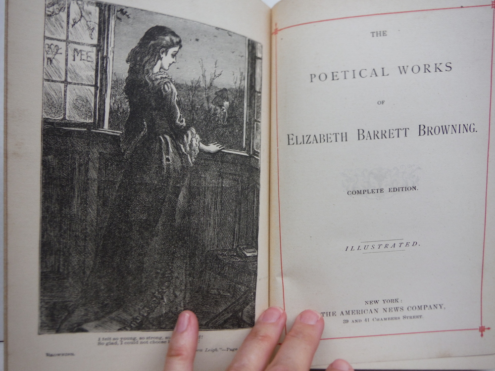 Image 1 of The Poetical Works of Elizabeth Brrett Browning Complete Edition