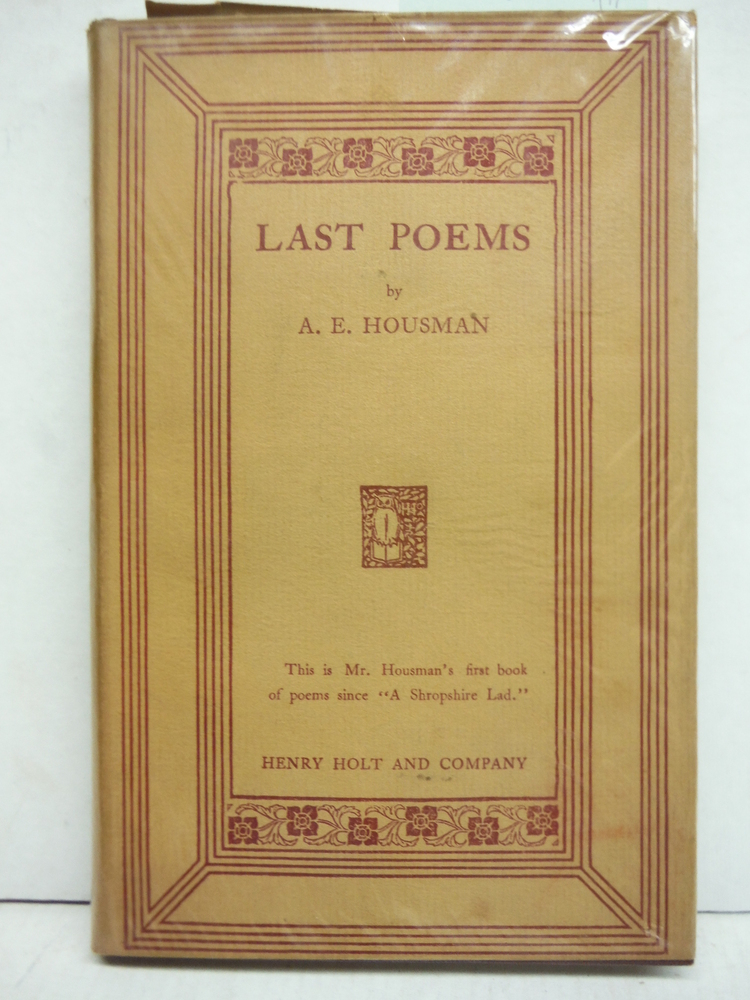 Image 0 of Last Poems