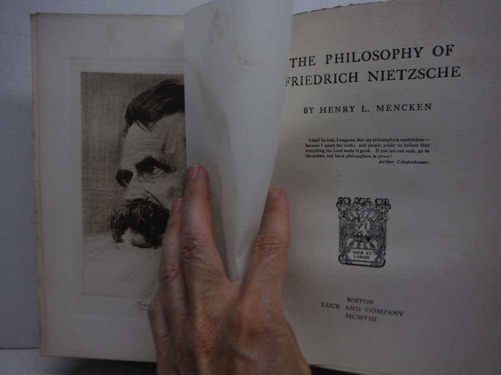 Image 1 of The Philosophy of Friedrich Nietzsche,