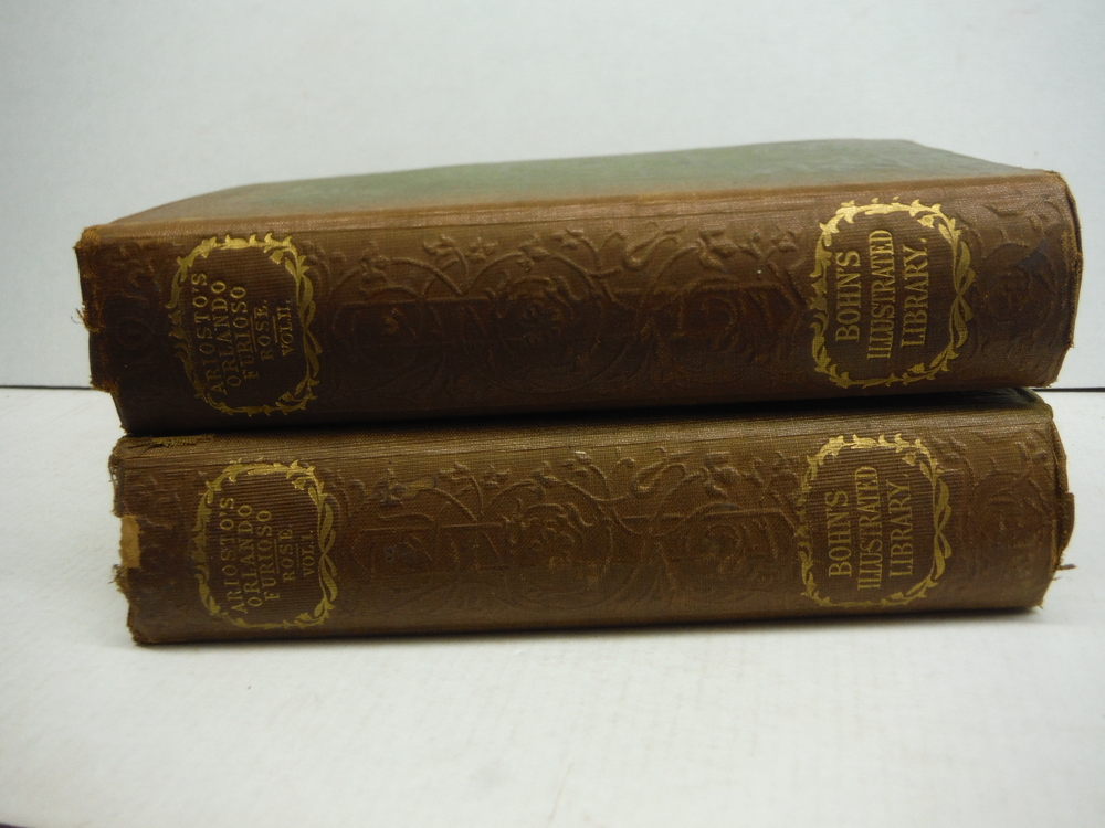 Image 0 of The Orlando Furioso Of Ludovico Ariosto In Two Volumes Bohn's Illustrated Librar