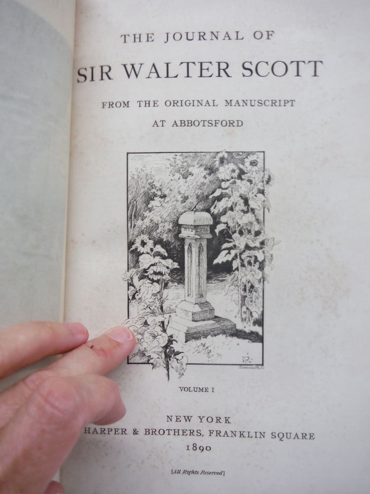 Image 2 of The Journal of Sir Walter Scott (2 Vols)