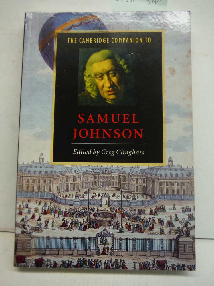 Image 0 of The Cambridge Companion to Samuel Johnson (Cambridge Companions to Literature)