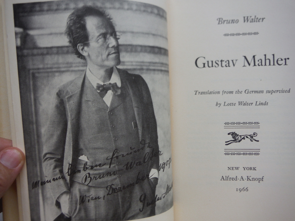 Image 1 of Gustav Mahler: Both a Living Portrait of Mahler the Man and an Estimate of His c