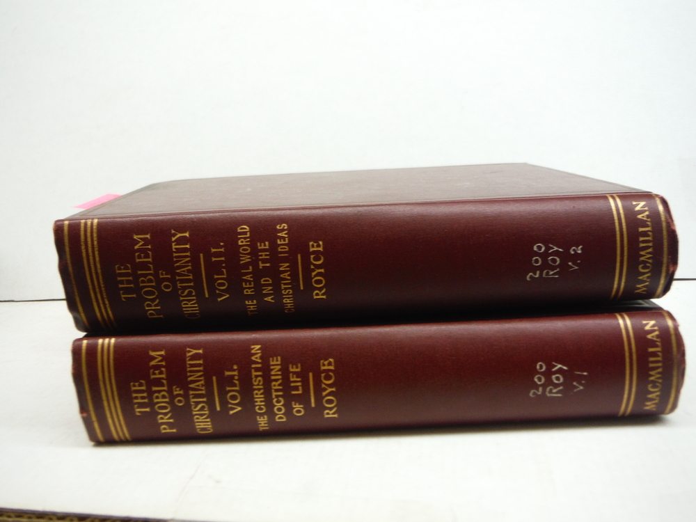 Image 0 of The Problem of Christianity TWO Volumes Vol.I The Problem of Christainity Vol.II