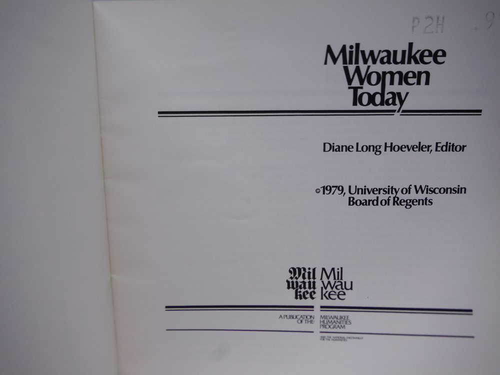 Image 1 of Milwaukee Women Yesterday / Milwaukee Women Today
