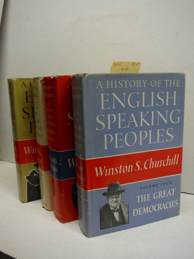 Image 1 of History of the English Speaking Peoples in four volumes complete: Volume 1, The 