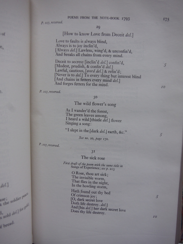 Image 2 of The complete writings of William Blake with all the variant readings