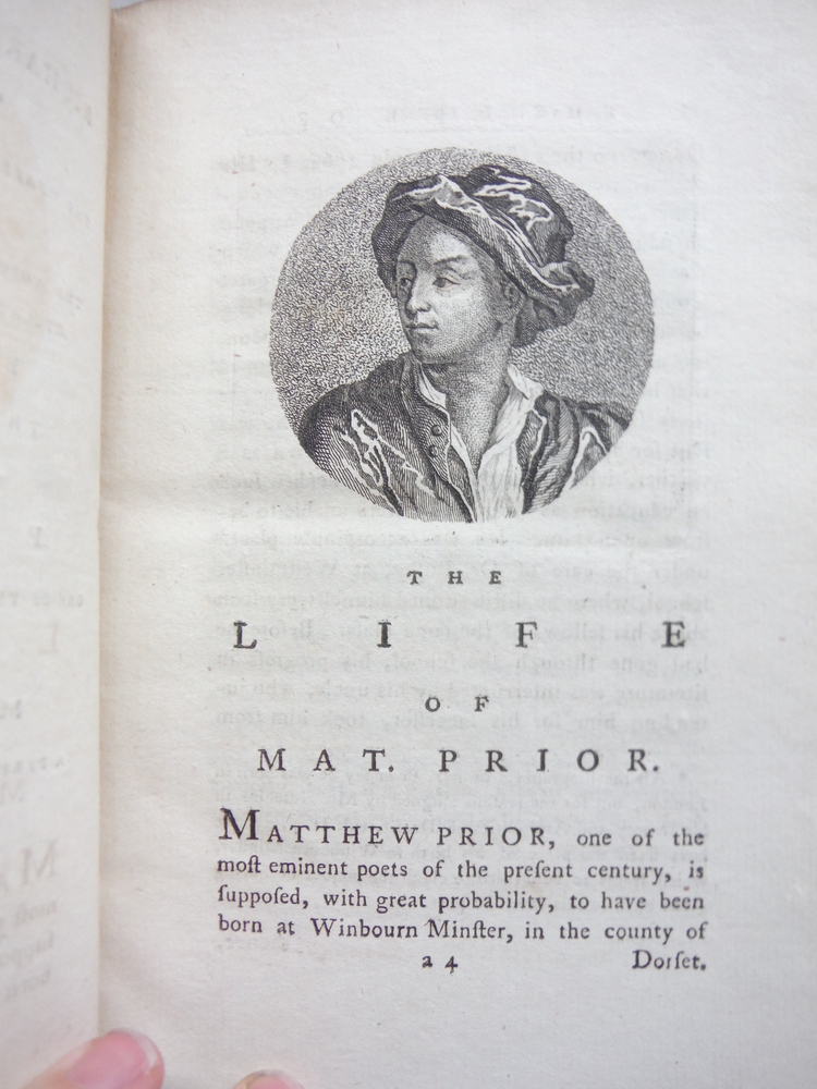 Image 2 of The Poetical Works of Matthew Prior in Two Volumes (1779)