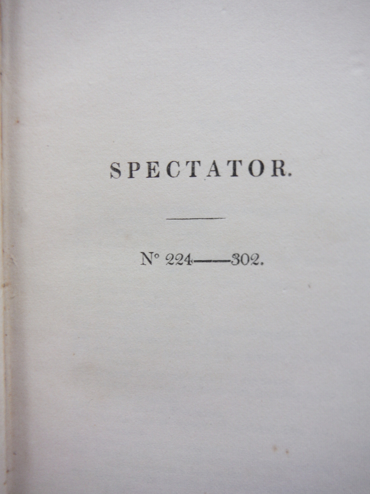 Image 1 of The Spectator Corrected from the original with a New Biographical Preface  8 Vol
