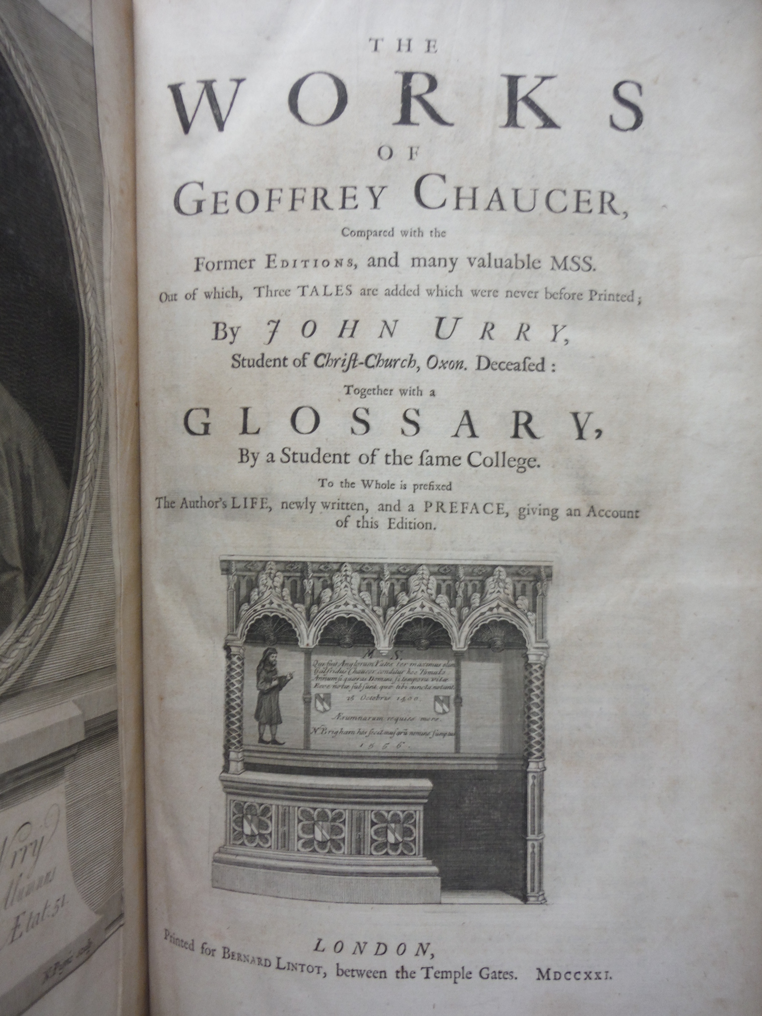 Image 2 of The Works of Geoffrey Chaucer compared with the former Editions and many valuabl