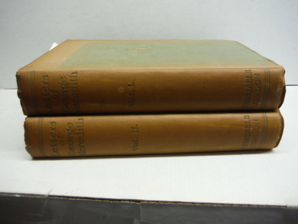 Letters of George Meredith ** 2 VOLUMES ** (1844-1881) and (1882-1909)