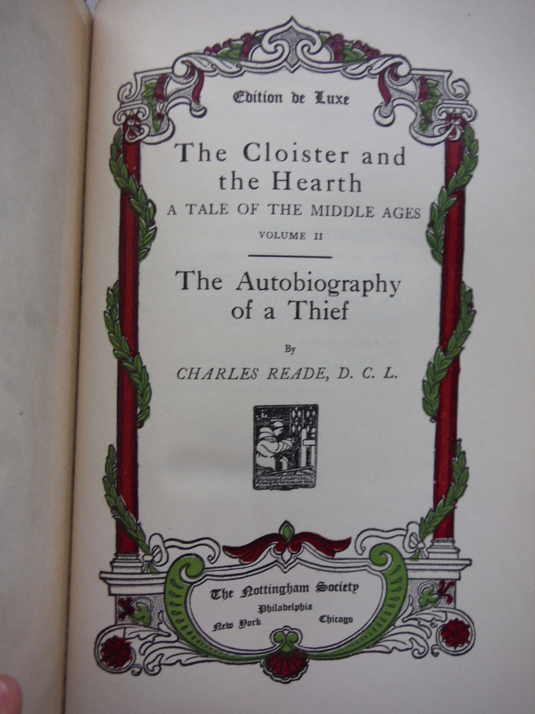 Image 2 of Works of Charles Reade Leatherbound 12 Vols.