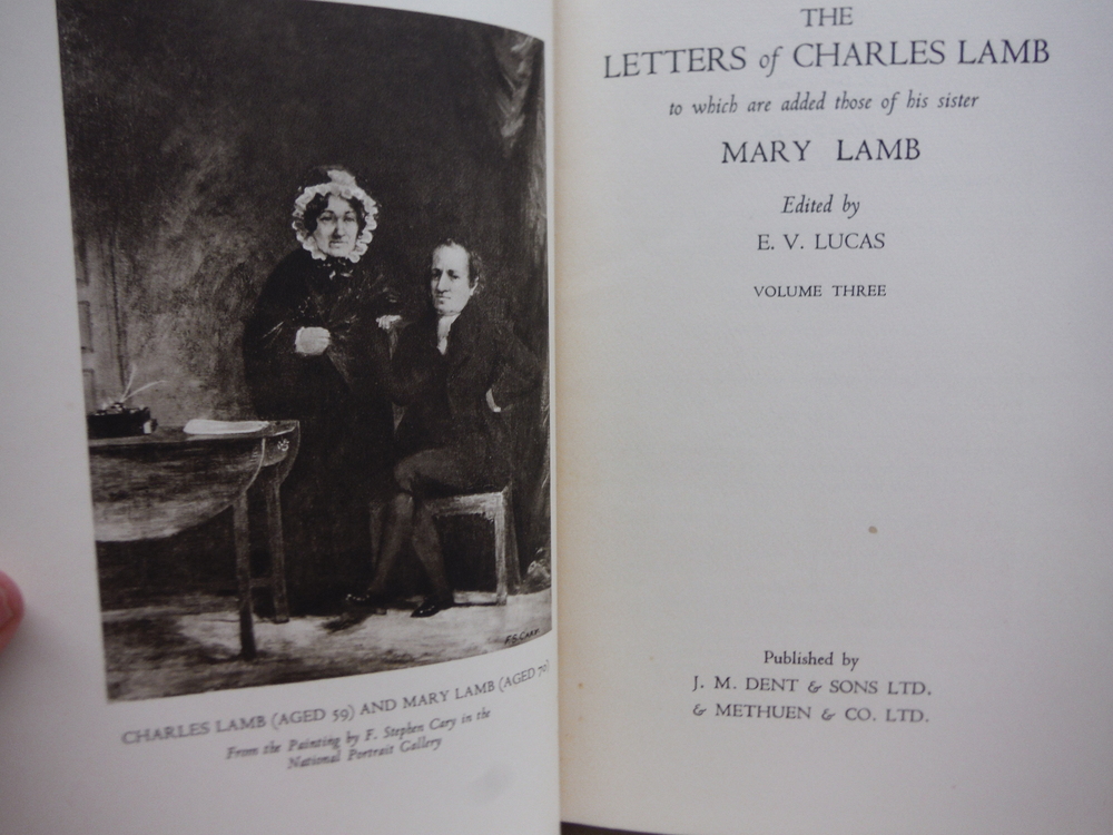 Image 2 of Letters of Charles Lamb, to Which Are Added Those of His Sister Mary Lamb, Compl