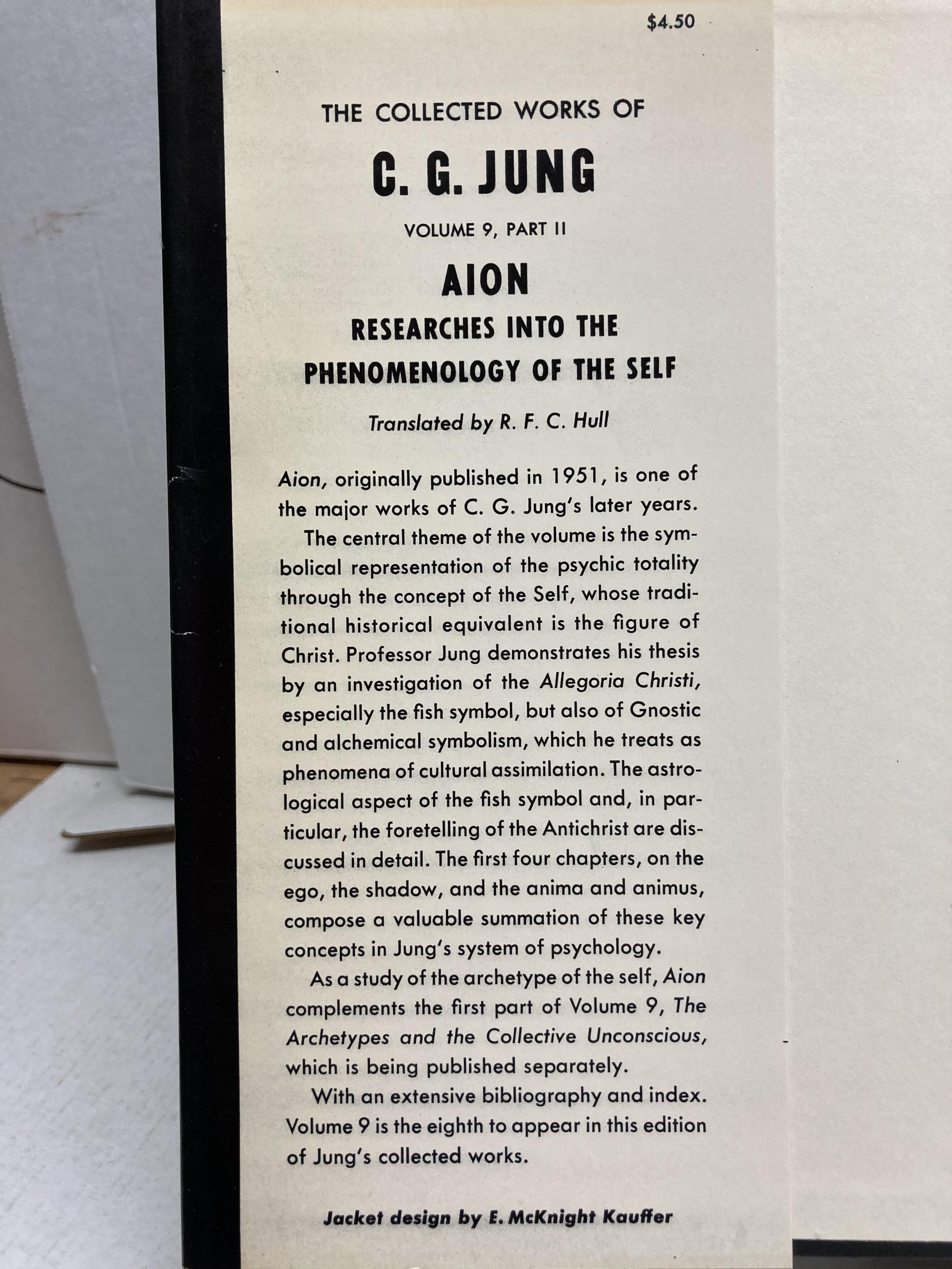 Image 3 of The Collected Works of C.G. Jung: Volume 9, Part II, AION: Researches Into the P
