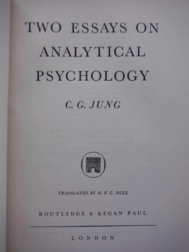 Two Essays on Analytical Psychology