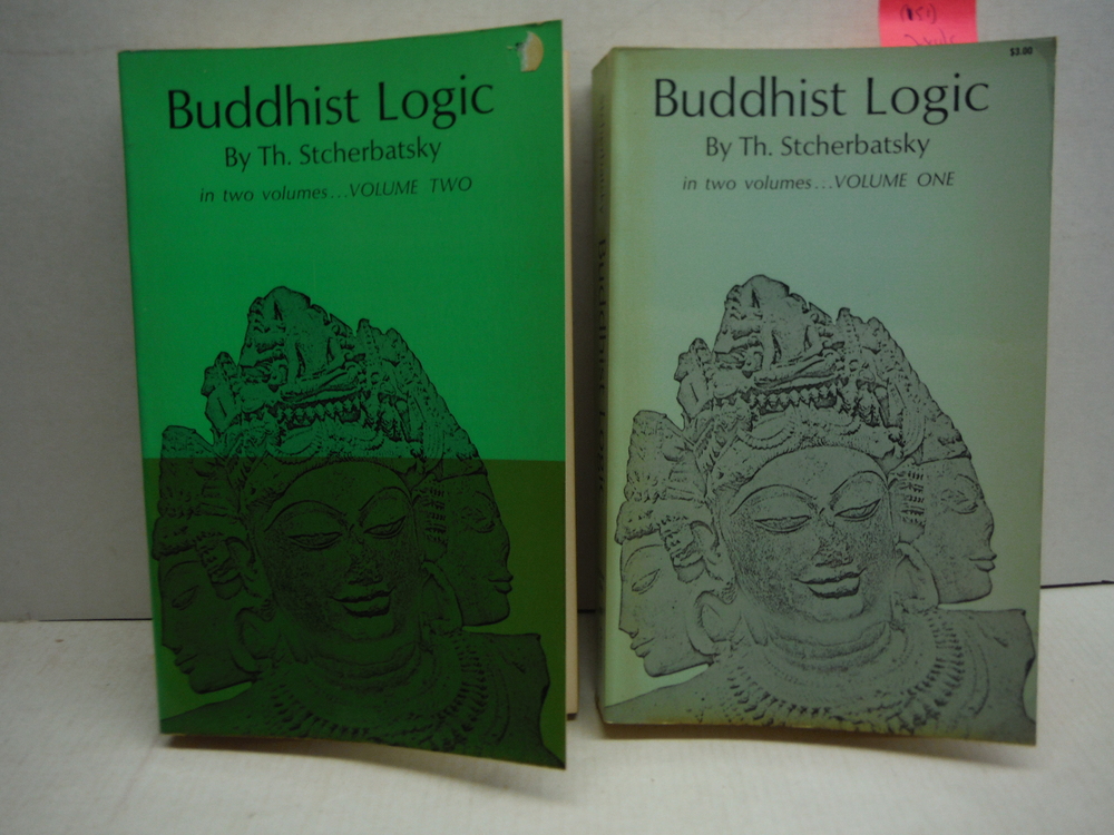 Image 1 of Buddhist Logic, 2 Vols.
