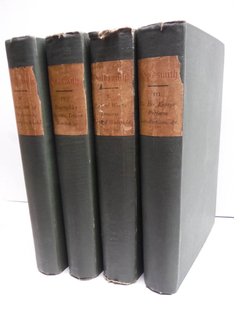 Image 0 of The Works of Oliver Goldlsmith in Four Volumes