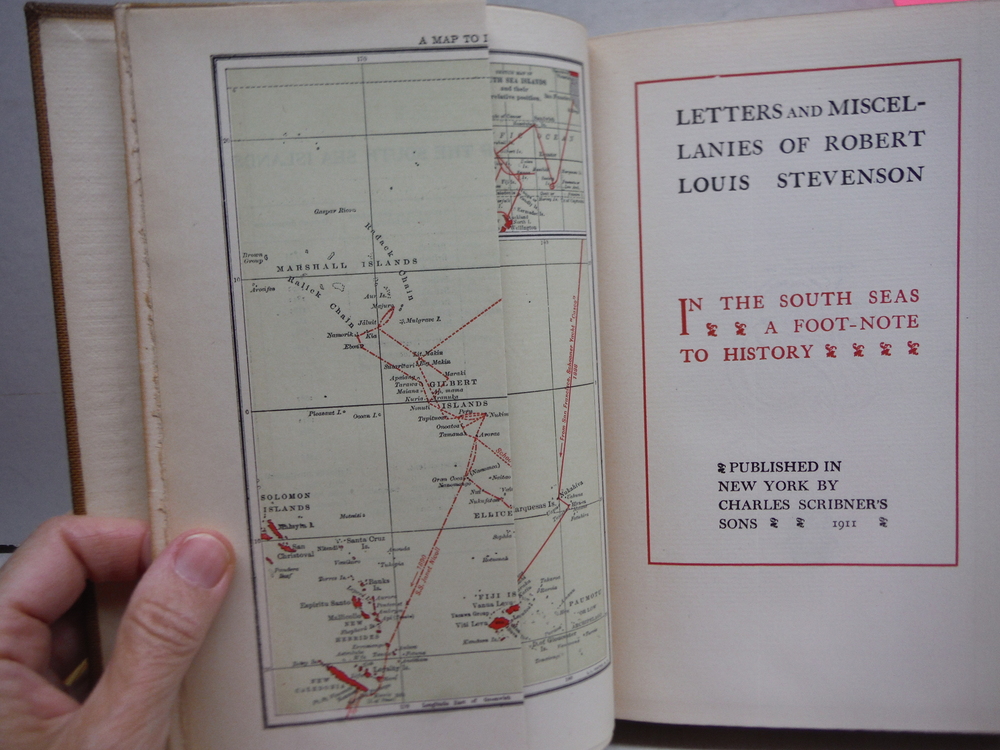 Image 1 of Letters and Miscellanies of Robert Louis Stevenson: In the South Seas; A foot-no