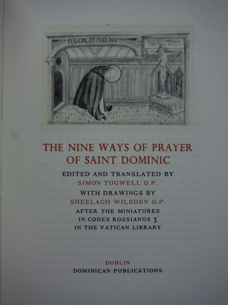 Image 1 of The Nine Ways of Prayer of Saint Dominic - After the Miniatures in Codex Rossian