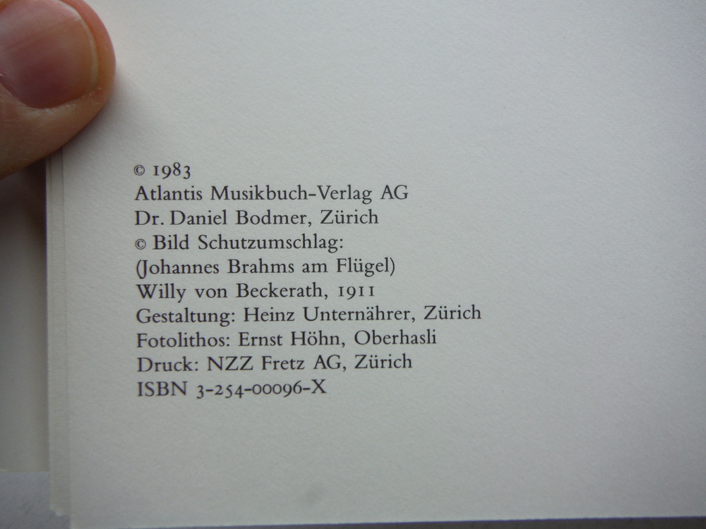 Image 1 of Brahms in der Schweiz: Eine Dokumentation (German Edition)