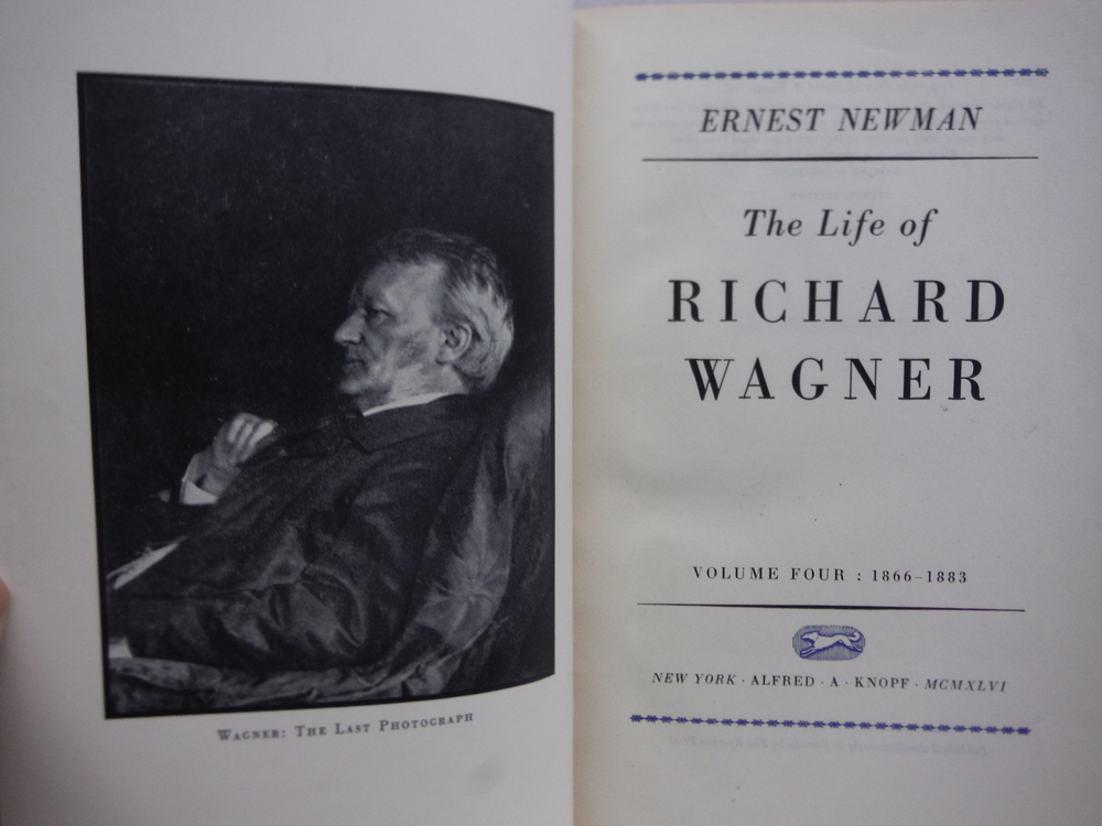 Image 1 of The Life of Richard Vagner Volume Four: 1866-1883