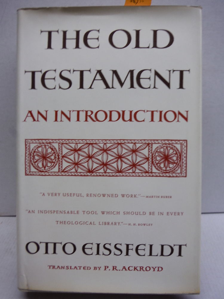 Image 0 of The Old Testament: An Introduction, Including the Apocrypha and Pseudepigrapha, 