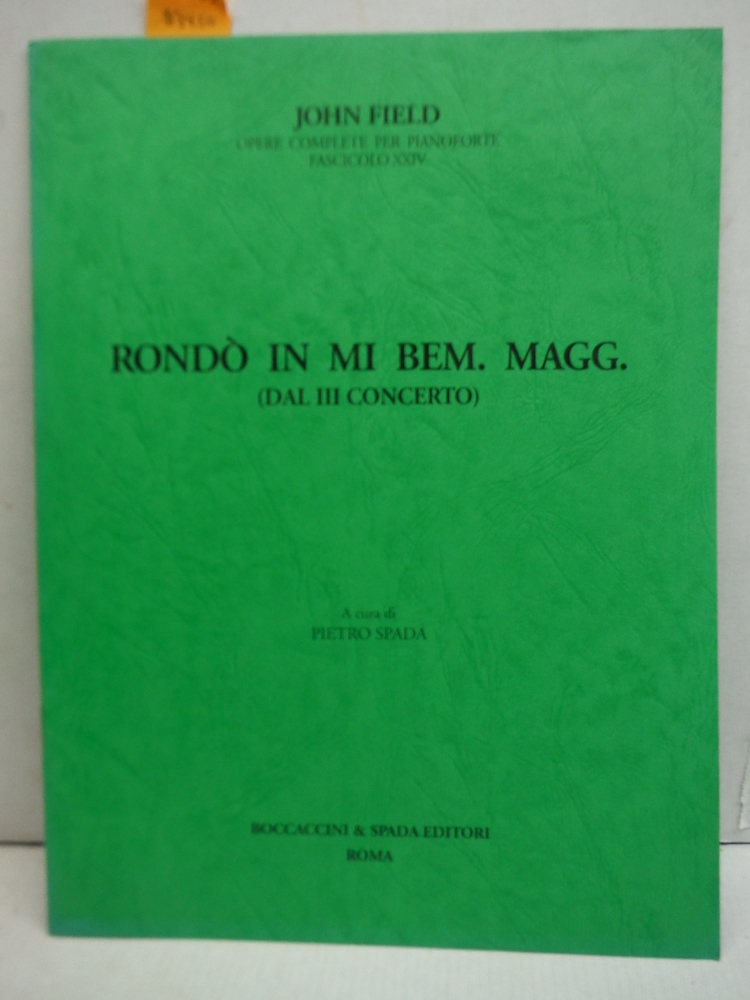 Image 0 of Rondo in Mi Bem. Magg. (Dal III Concerto)