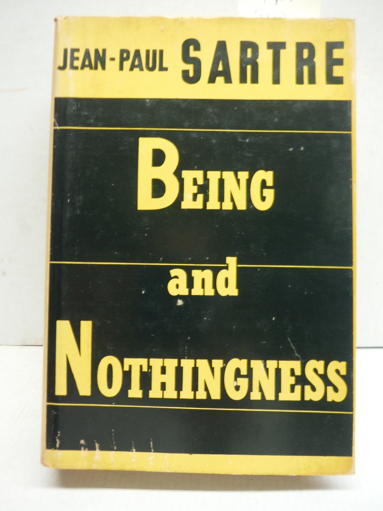 Image 0 of Being and Nothingness an Essay on Phenomonological Ontology
