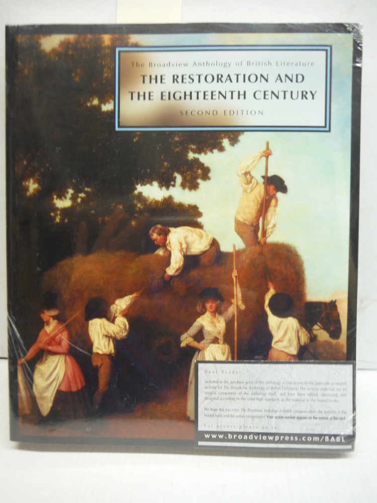 Image 0 of The Broadview Anthology of British Literature: Volume 3: The Restoration and the