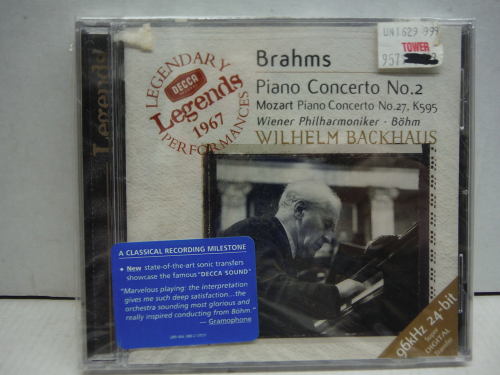 Brahms: Piano Concerto No. 2 / Mozart: Piano Concerto No. 27