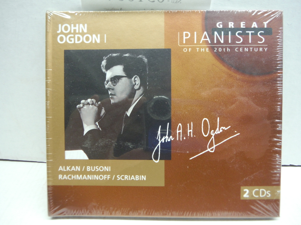Image 0 of John Ogdon I: Great Pianists of the 20th Century, Vol. 72