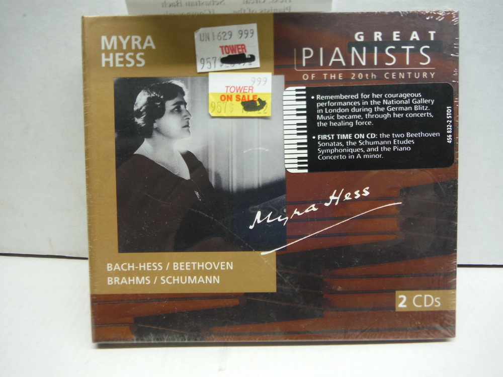 Image 0 of Myra Hess: Great Pianists of the 20th Century, Vol. 45