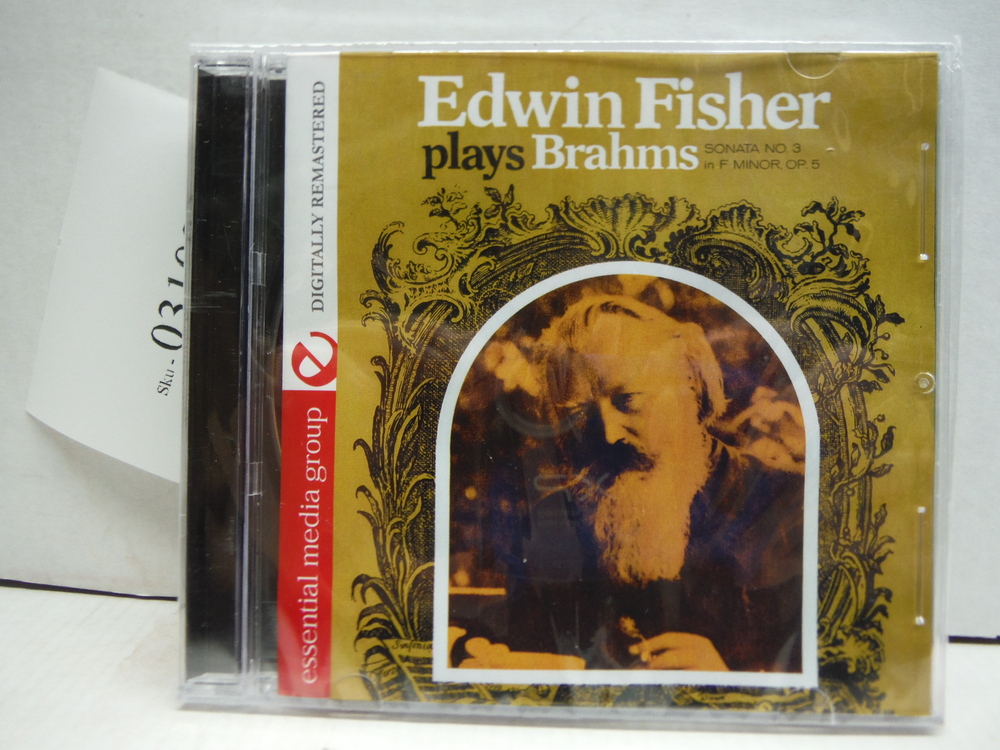 Image 0 of Edwin Fischer Plays Brahms Sonata No. 3 In F Minor, Op. 5 (Digitally Remastered)