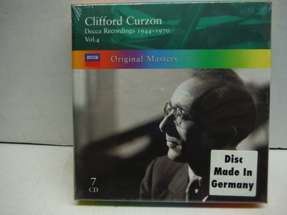 Image 0 of Clfford Curzon: Decca Recordings 1944-1970, Vol. 4