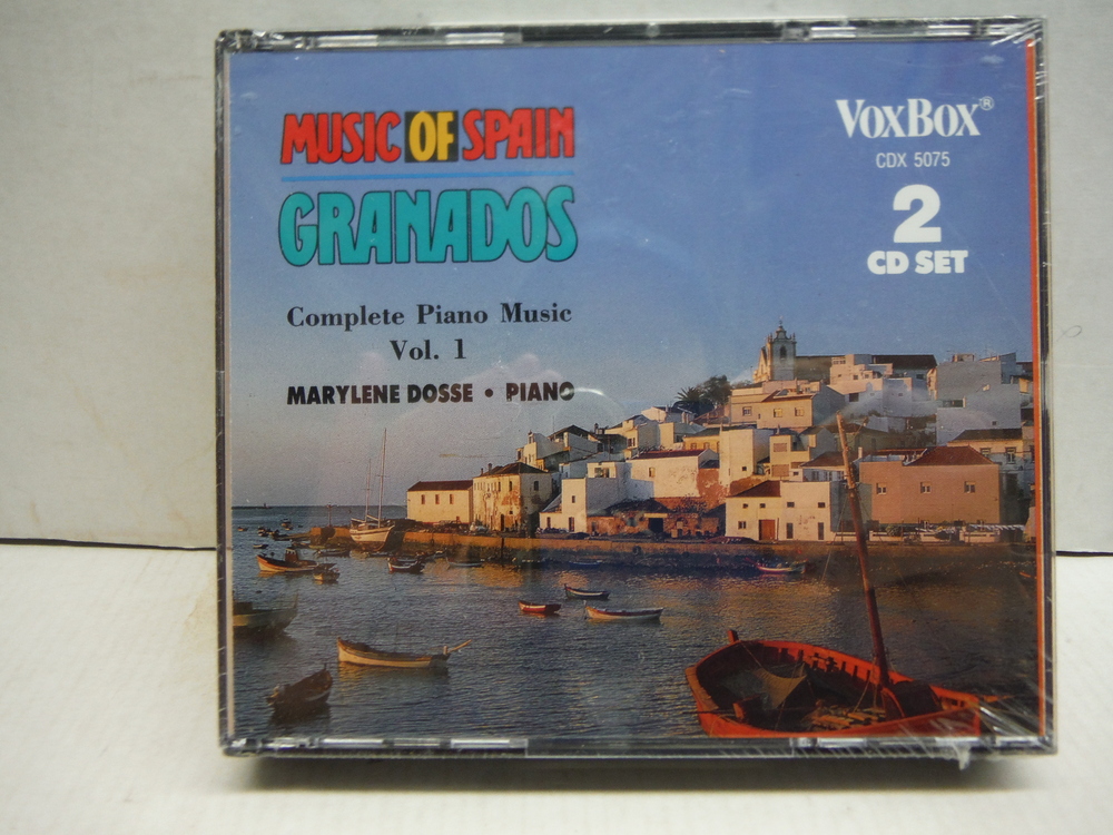 Image 0 of Enrique Granados: Complete Piano Music, Vol. 1 (Music of Spain)