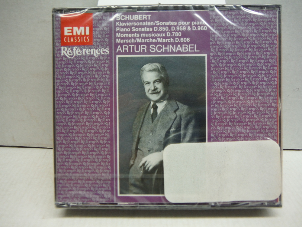 Image 0 of Schubert: Piano Sonatas D850, D959, D960; Moments musicaux D780; Artur Schnabel
