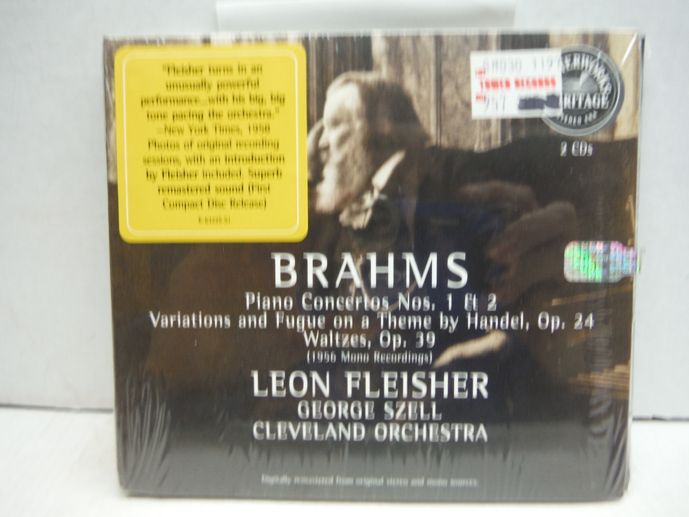 Image 0 of Brahms: Piano Concertos Nos. 1 & 2 / Handel Variations, Op. 24 / Waltzes, Op. 39