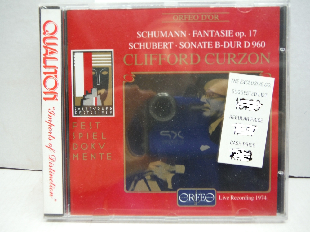 Schumann: Fantasie In C, Op.17/Schubert: Sonate In B, D.960