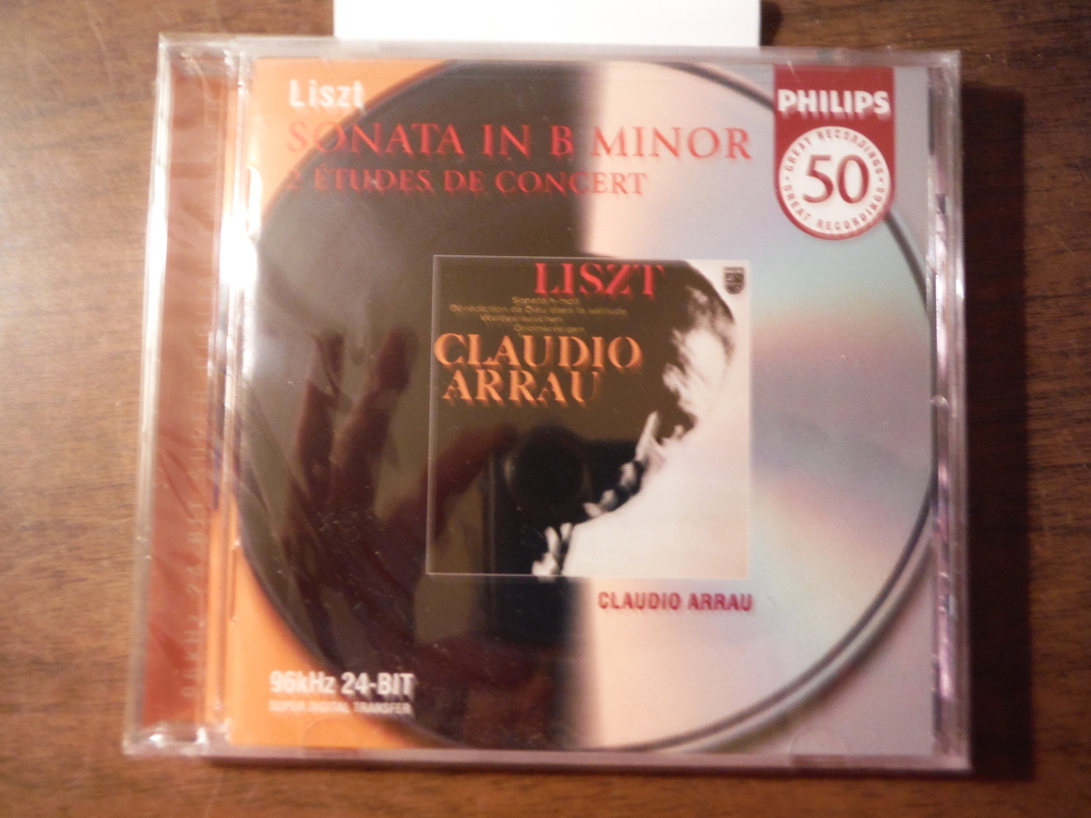 Image 0 of Liszt: Sonata in B Minor; Benediction de Dieu dans la solitude