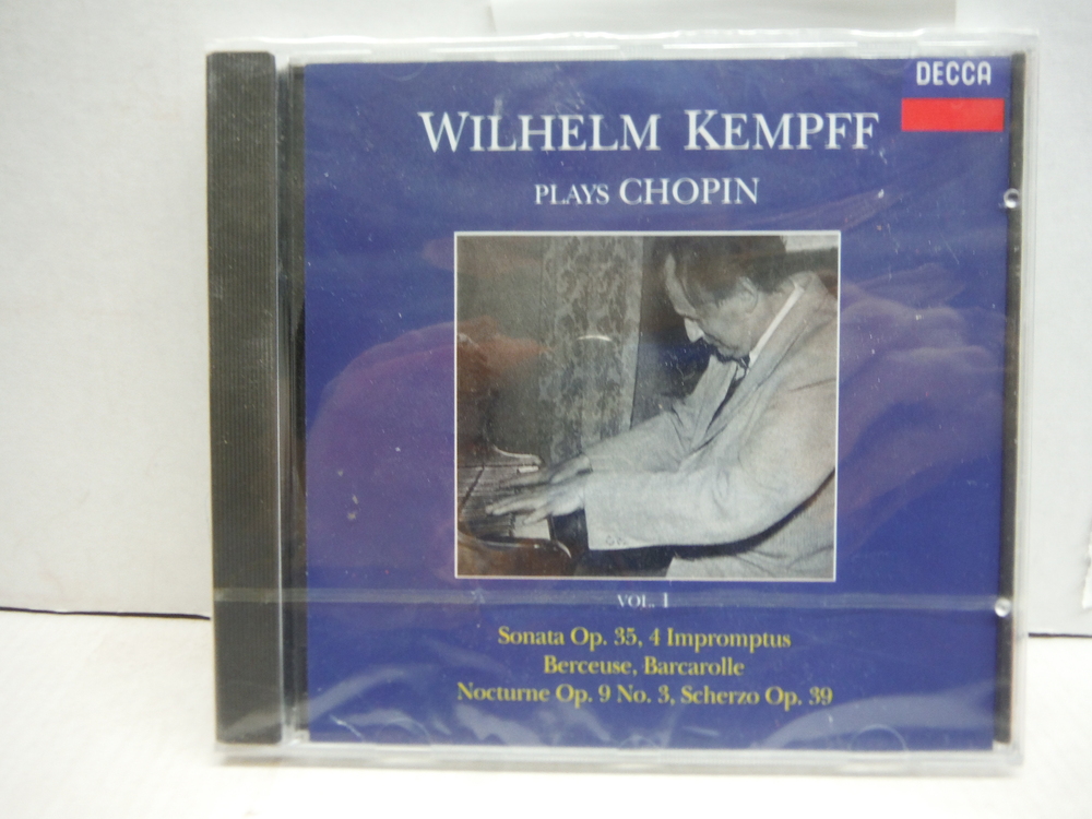 Chopin:Kempff Plays Vol 1