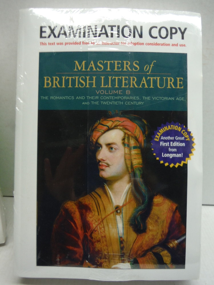 Image 1 of Masters of British Literature, Volumes A & B package
