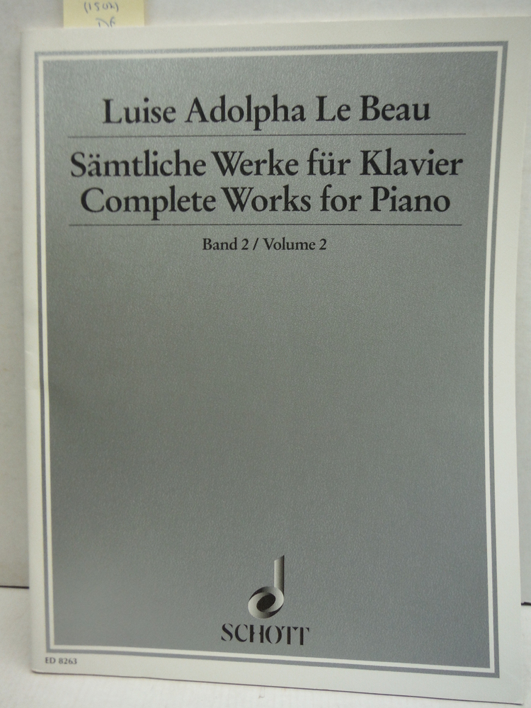 Image 0 of Samtliche Werke fur Klavier Complete Works for Piano Band2/Volume 2