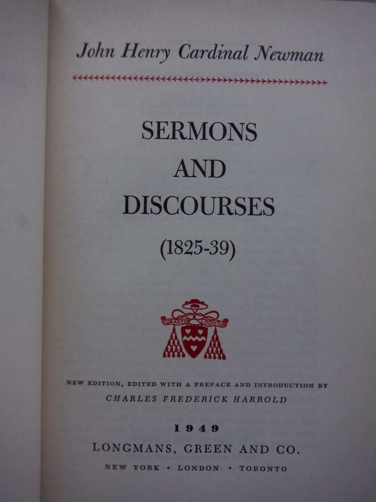 Image 2 of Sermons and Discourses, 2 Volumes: 1825-39; 1839-57