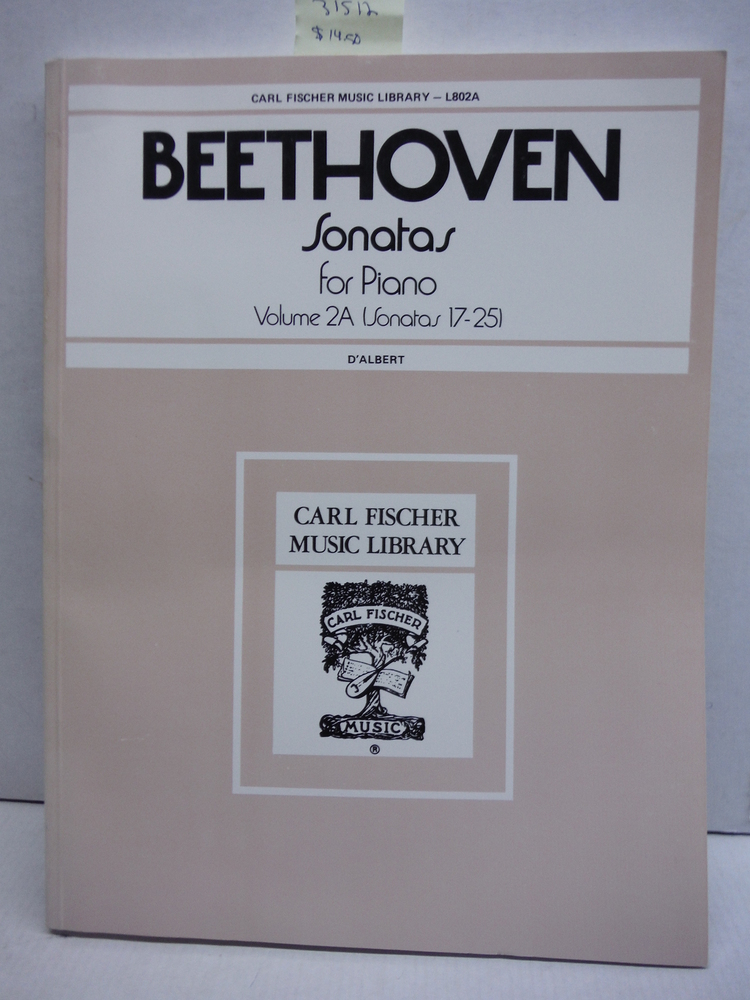 Beethoven: Piano Sonatas, Vol. 2A (#17 - 25)