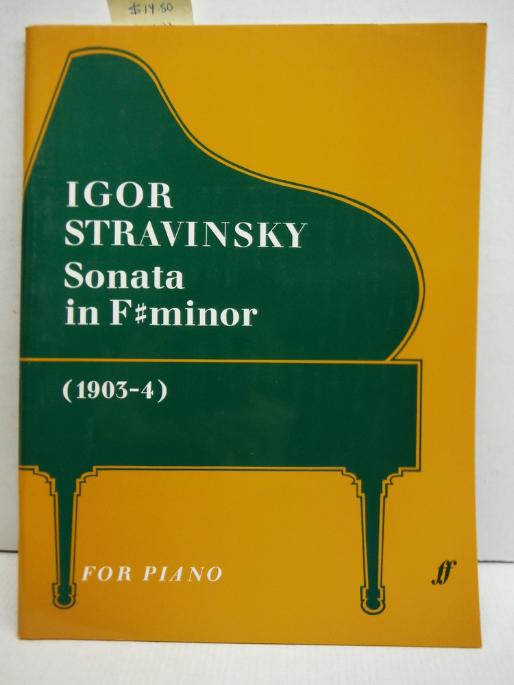 Image 0 of Sonata in F-sharp Minor: Sheet (Faber Edition)