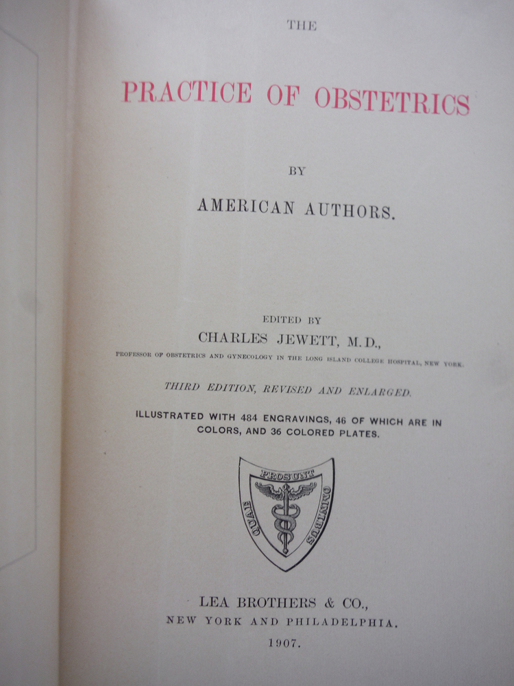 Image 1 of The Practice of Obstetrics By American Authors