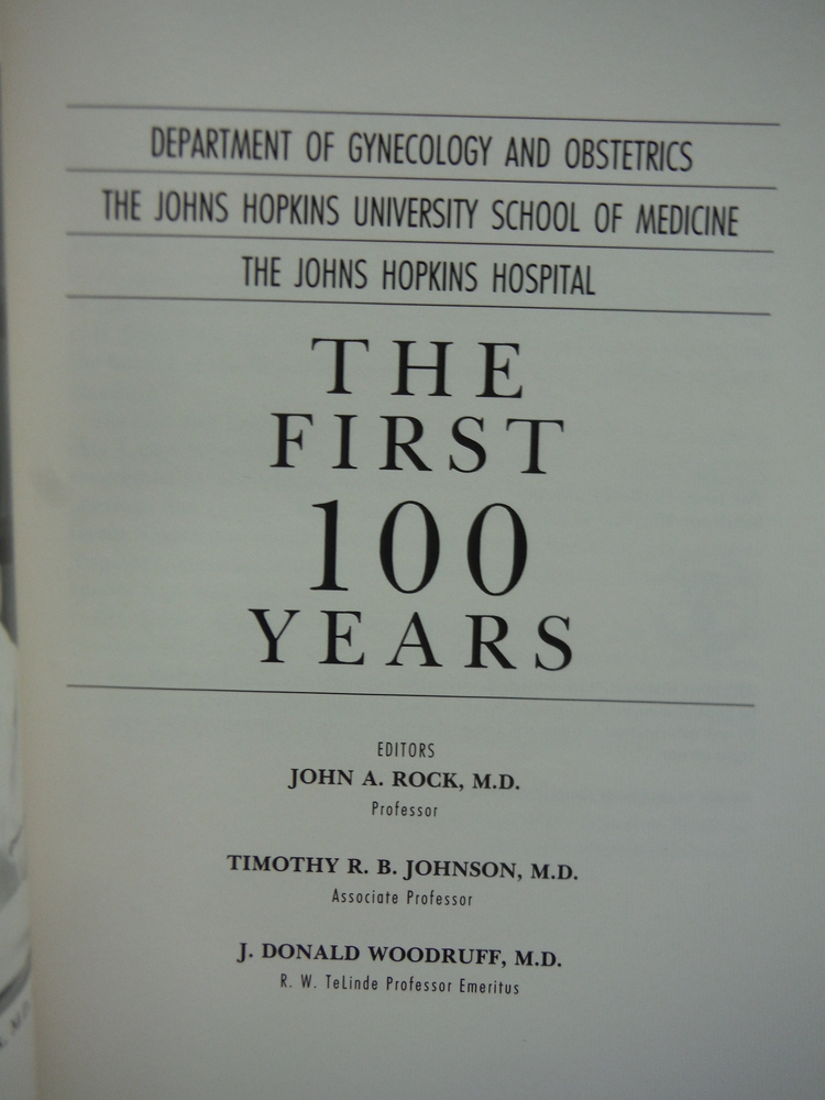 Image 1 of Department of Gynecology and Obstetrics, the Johns Hopkins Hospital University S