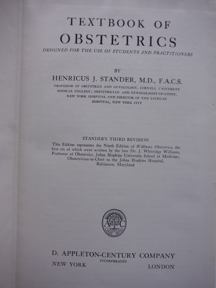 Image 1 of Textbook of Obstetrics